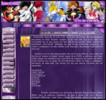 Animextremist 1.0 en su primer dia online...Diseño 100% elaborado por Moon Victory