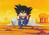 Goku se enfurece durante su batalla contra Yamcha