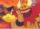 Goku se presenta como el hijo de Son Gohan.. result que Son Gohan y Ox Satan fueron discpulos del maestro roshi