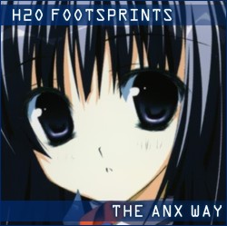 H2O Footprints in the Sand by ANX