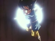 Goku es rejuvenecido hasta ser un nio en Dragon Ball GT