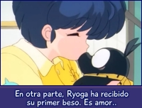 El primer beso de Ryoga.