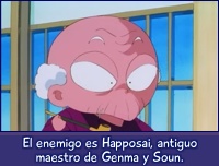 El enemigo es Happosai, un atiguo maestro de Genma y Son.