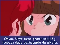 Ukyo tiene prometida y Ranma se pone celosa.
