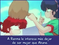 Akane furiosa con Ranma.