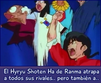 Ranma completa el Hyryu Shoten Ha