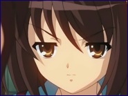 Scan de Suzumiya Haruhi extraido del anime