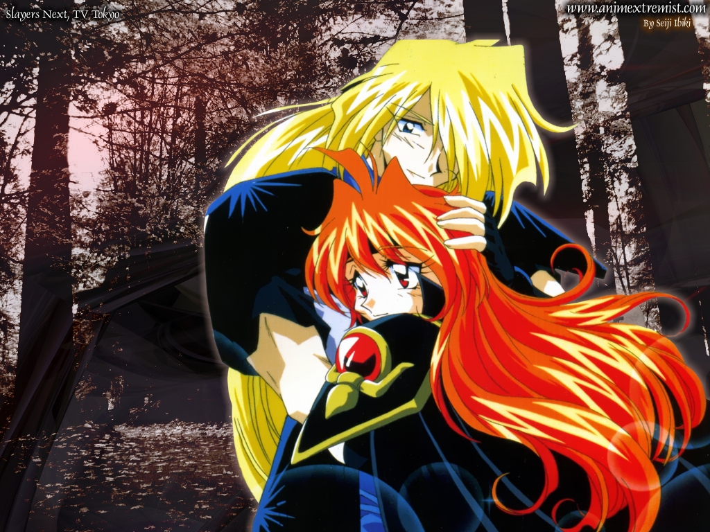 Wallpapers de Anime - Slayers - Lina y Gaudy